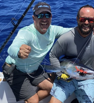 Tight lines and sunny skies in Puerto Rico.